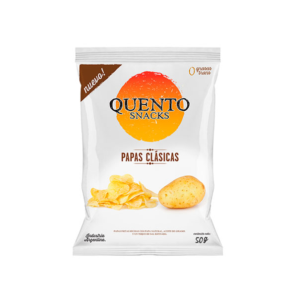 Quento Snacks Papas Clasicas 50gr