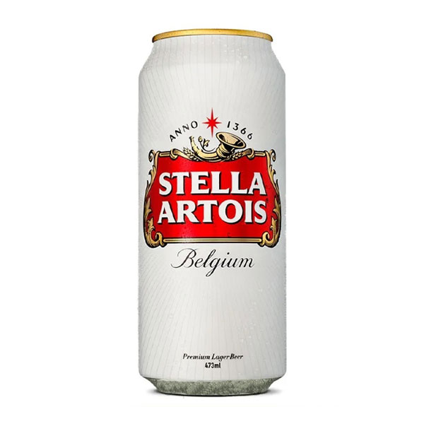 Stella Artois Cerveza Belgium 473cm
