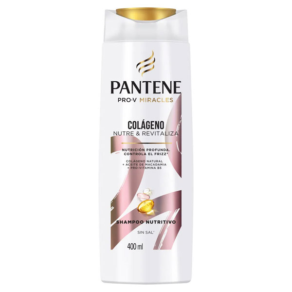Pantene Shampoo Nutritivo Colageno 400ml