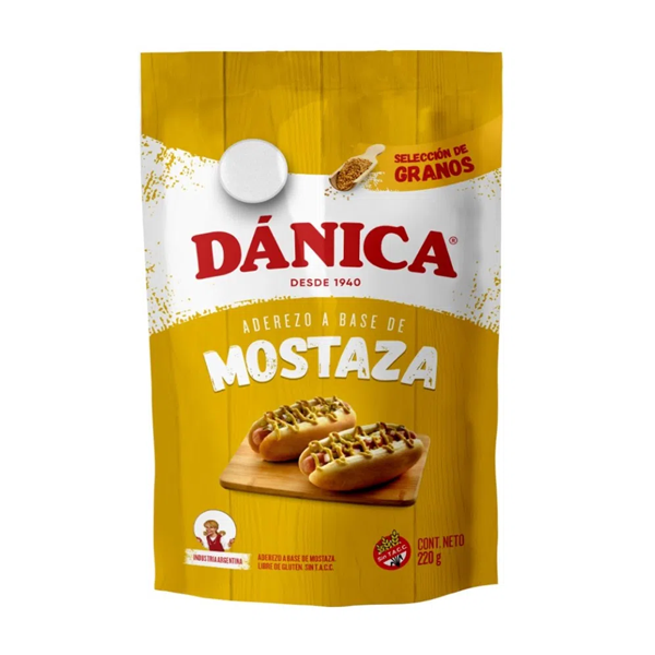 Danica Aderezo A Base De Mostaza 220gr