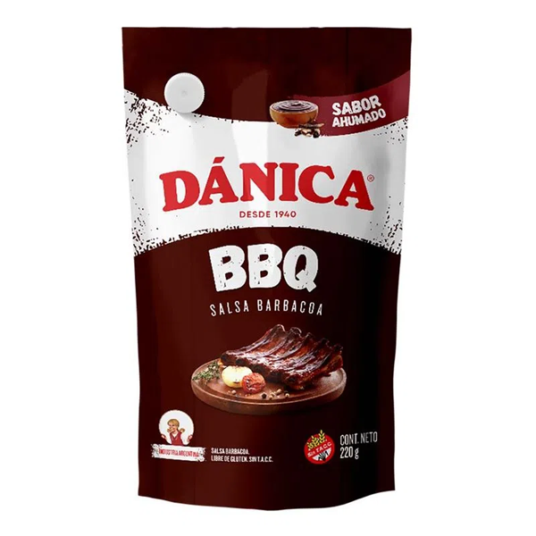 Danica Salsa Barbacoa BBQ 220gr