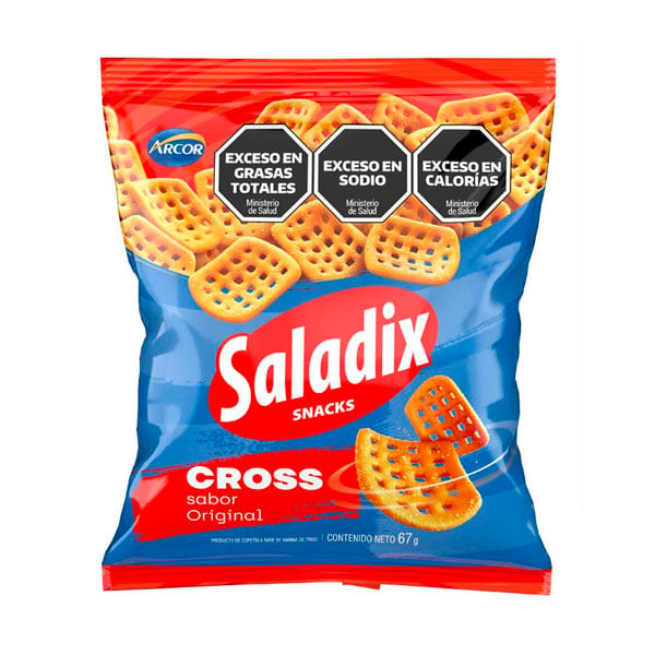 Saladix Snacks Cross 67gr