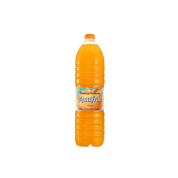 Awafrut Bebida Sabor Naranja Y Durazno 1,5L
