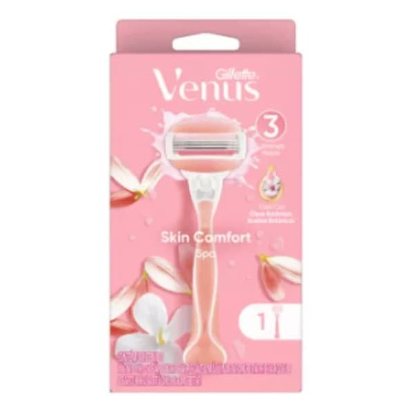 Venus Skin Comfort Spa Maquina Para Afeitar Recargable x 1 Unidad