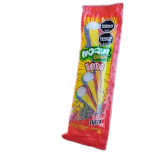 Mogul Extreme Tubitos Sabor A Tutti Frutti 20gr