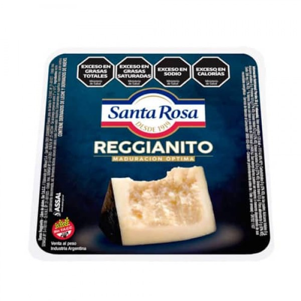 Santa Rosa Queso Reggianito Envasado (Peso Aprox 220gr)