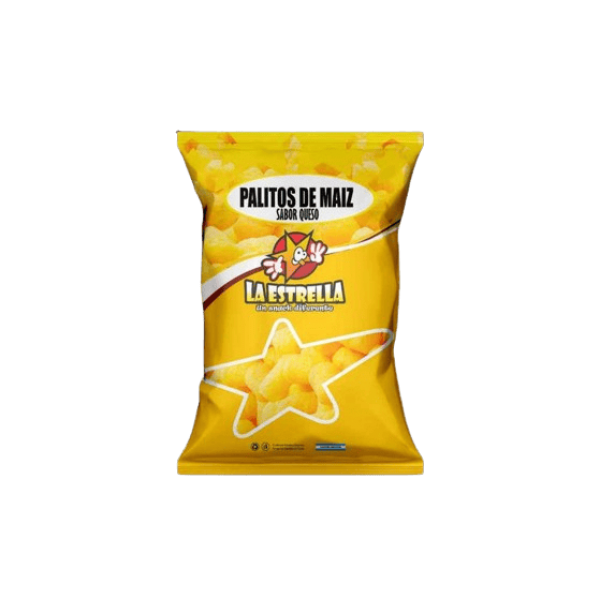 La Estrella Palitos De Maiz Sabor Queso 100gr