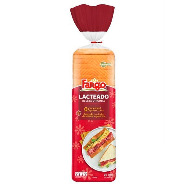 Fargo Pan Lacteado 550gr