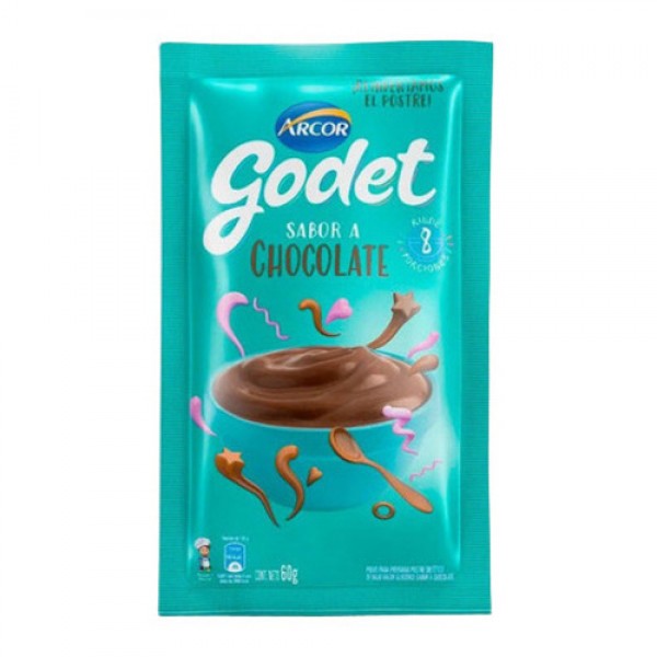 Godet Postre Sabor A Chocolate 60gr