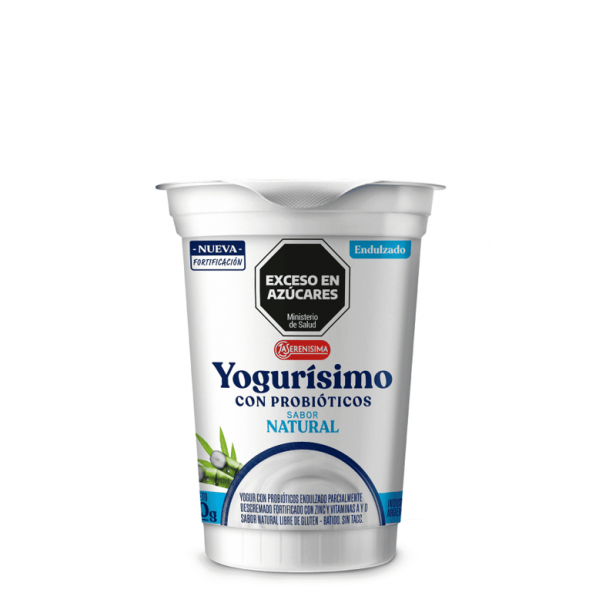 Yogurisimo Con Probioticos Sabor Natural 190gr