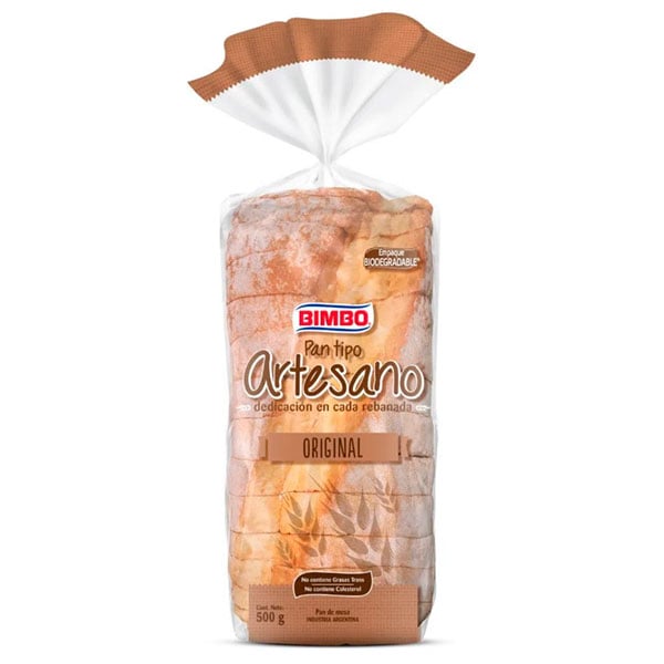 Bimbo Pan Original Artesano 500gr