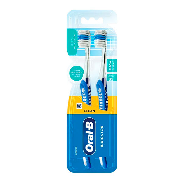 Oral-B Cepillos Dentales Clean 2 Unidades