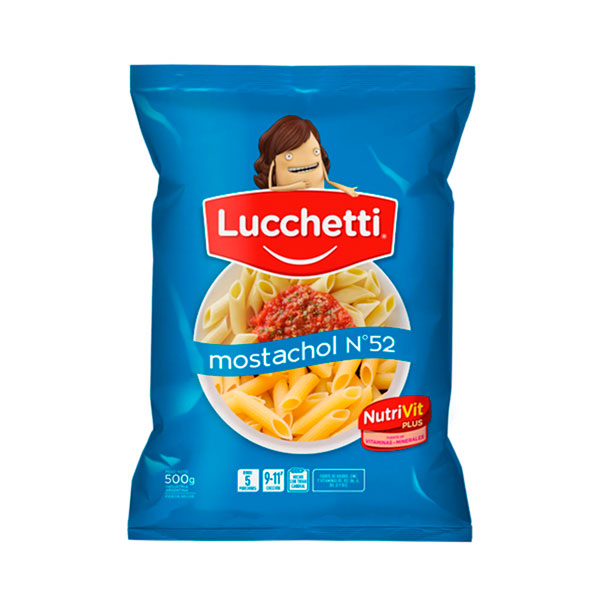 Lucchetti Mostachol Nº52 500gr