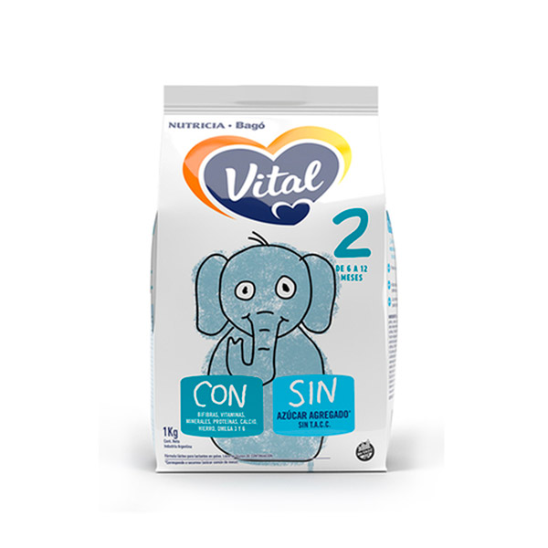 Vital 2 Leche En Polvo De 6 A 12 Meses 1kg