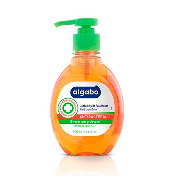 Algabo Jabon Liquido Para Manos Antibactereal 300ml