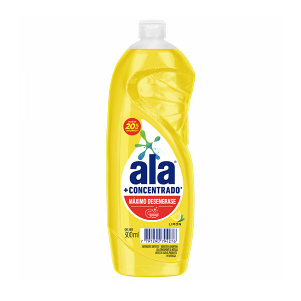 Ala Detergente Concentrado Limon 300ml