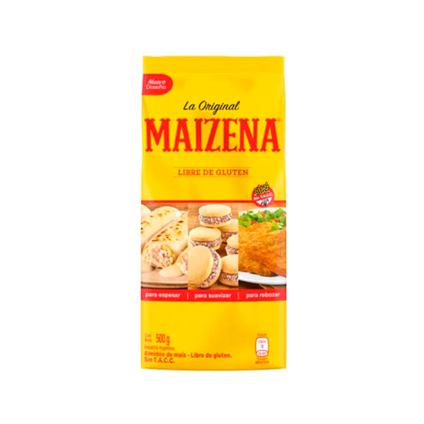 Maizena Almidon De Maiz La Original Libre De Gluten 500gr