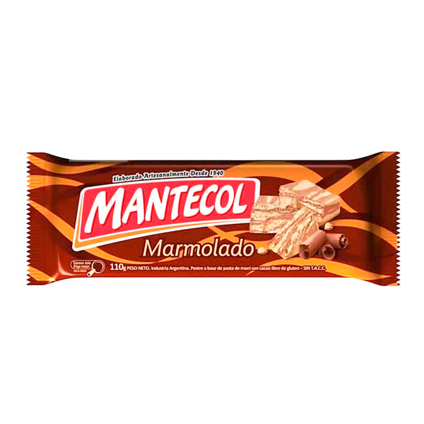 Mantecol Postre de Mani con Cacao Marmolado 111gr