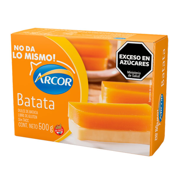 Arcor Dulce De Batata En Estuche x 500gr