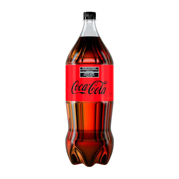 Coca Cola Gaseosa Original Sin Azucares 2.5L