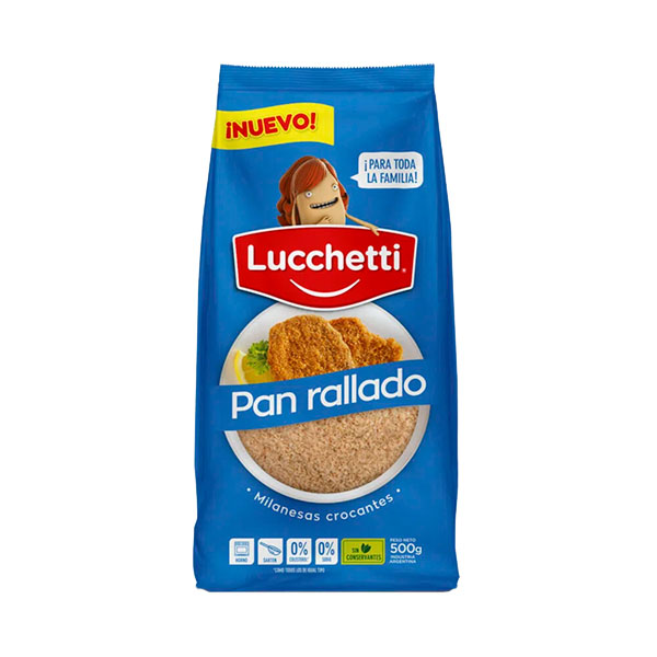 Lucchetti Pan Rallado 500gr