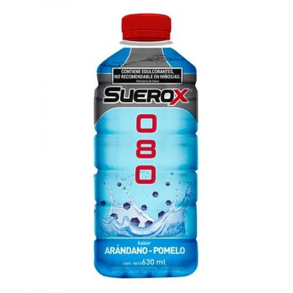 Suerox Bebida Analcoholica Sabor Arandano Y Pomelo 630ml