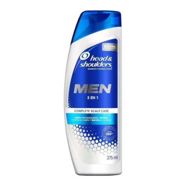 Head & Shoulders Shampoo Men 3 En 1 Complete Scalp Care 375ml