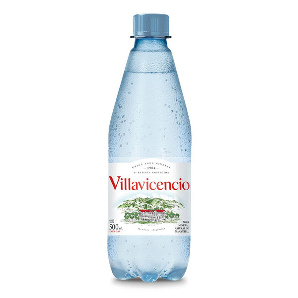 Villavicencio Agua Mineral Con Gas 500ml