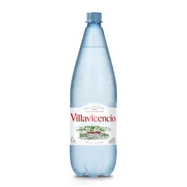 Villavicencio Agua Mineral Con Gas 1,5L