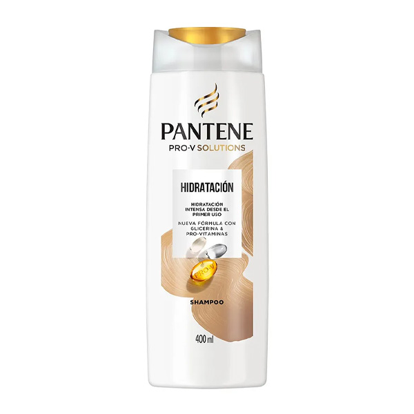Pantene Pro-v Solutions Hidratacion Shampoo 400ml
