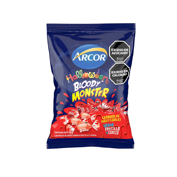 Arcor Halloween Bloody Monster Caramelos Masticables 30gr