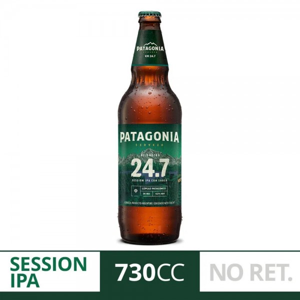 Patagonia Cerveza 24.7 Ipa 730ml