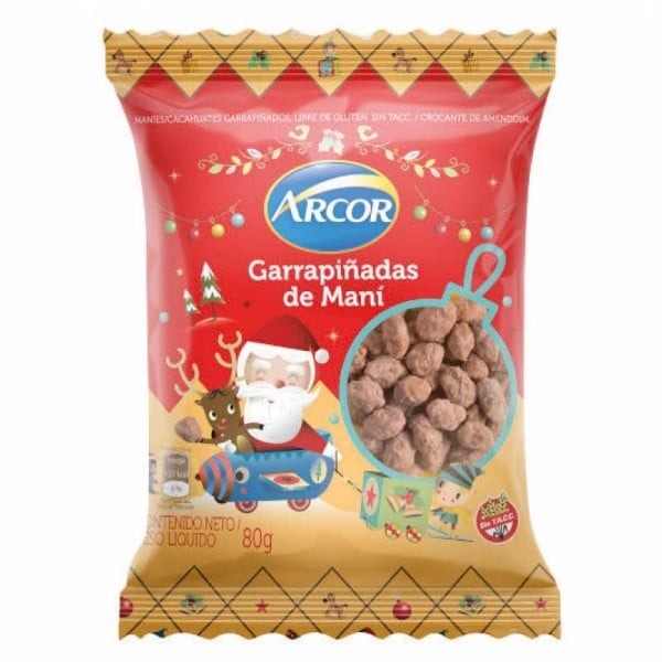 Arcor Garrapiñadas De Mani 80gr