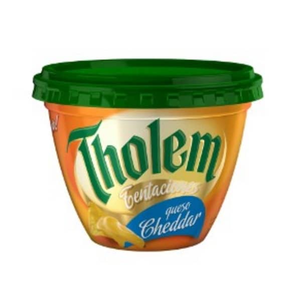 Tholem Tentaciones Queso Cheddar Untable 190gr