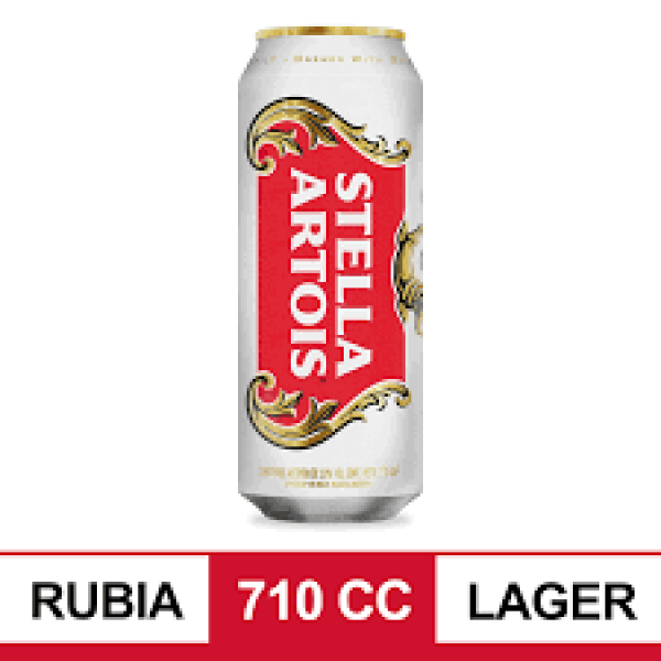 Stella Artois Cerveza Pura Malta 710ml