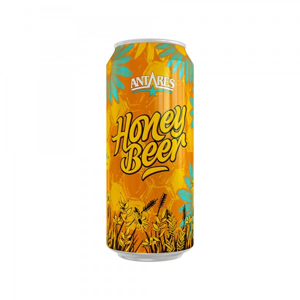 Antares Honey Beer Cerveza Artesanal Miel Pura 473cc