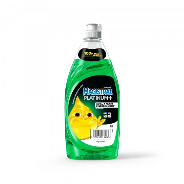 Magistral Detergente Sintetico Limon Verde Platinum 500gr