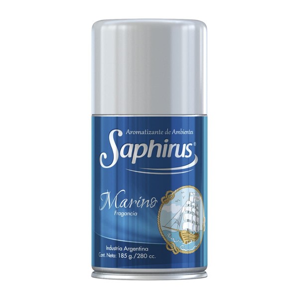 Saphirus Aromatizante De Ambientes Fragancia Marino 280cc