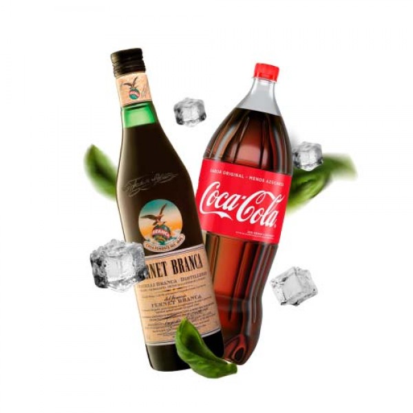 COMBO - Branca Fernet 750ml + Coca Cola Original 2,25L