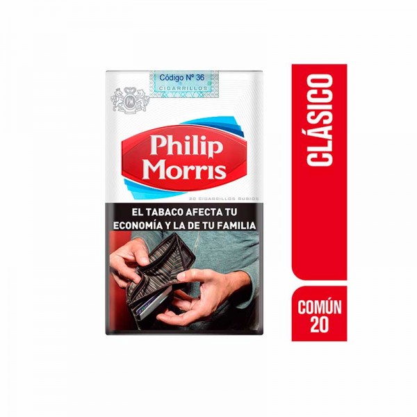 Philip Morris Cigarrillos Rubios Original Soft Pack 20 Unidades