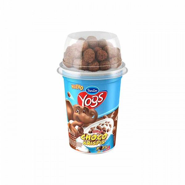 Yogs Yogur Entero con Choco Krispis 165gr