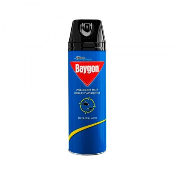Baygon Insecticida en Aerosol Mata Moscas y Mosquitos 300ml