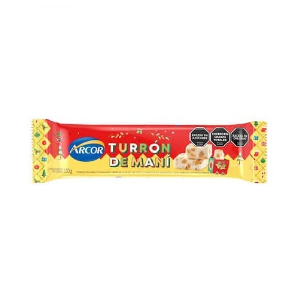 Arcor Turron De Mani 120gr