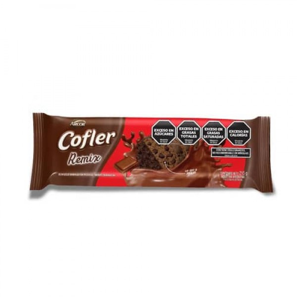 Cofler Remix Budin Marmolado Con Trocitos De Chocolate 215gr