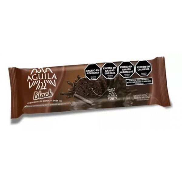 Aguila Black Budin Sabor Chocolate Con Trocitos De Chocolate 215gr