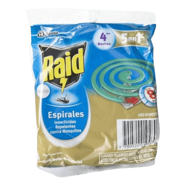 Raid Espirales x 4 Unidades