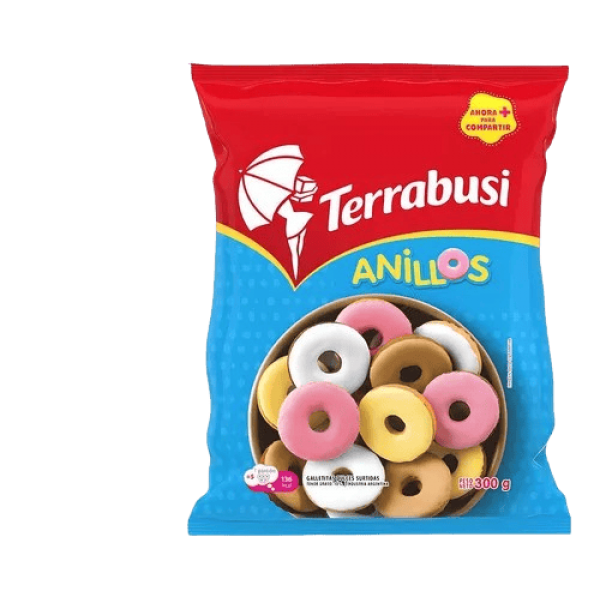 Terrabusi Anillos Galletitas Dulces Surtidas 300gr