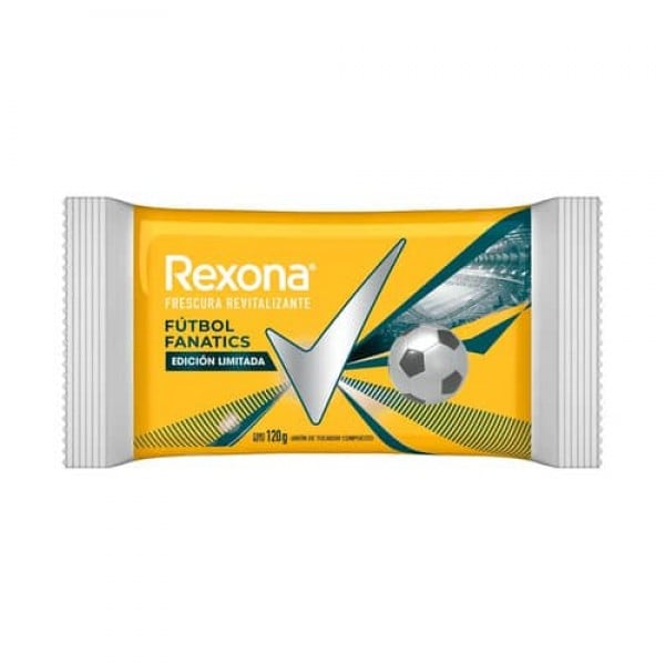 Rexona Jabon De Tocador Futbol Fanatics 120gr